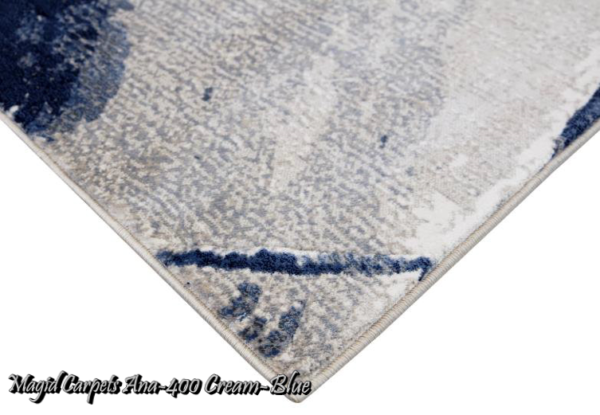 Magid Carpets Ana-400 cream-blue Rug